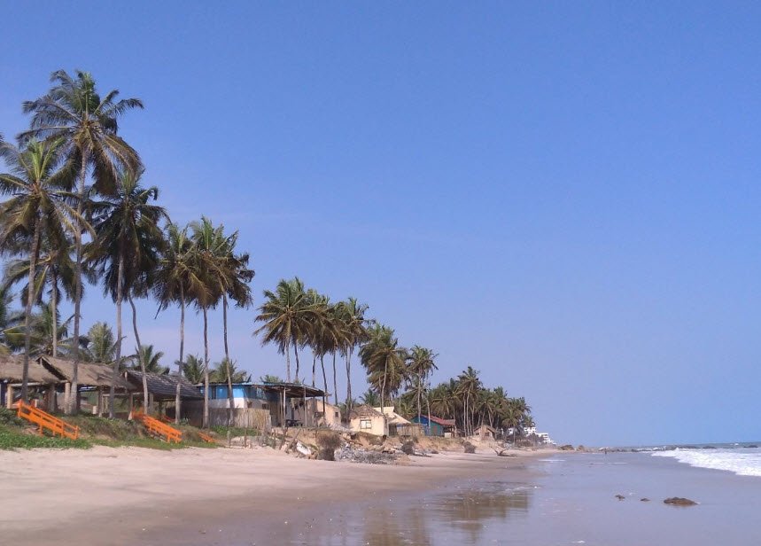 Kokrobite Beach, Near Accra, Greater Accra Region, Ghana